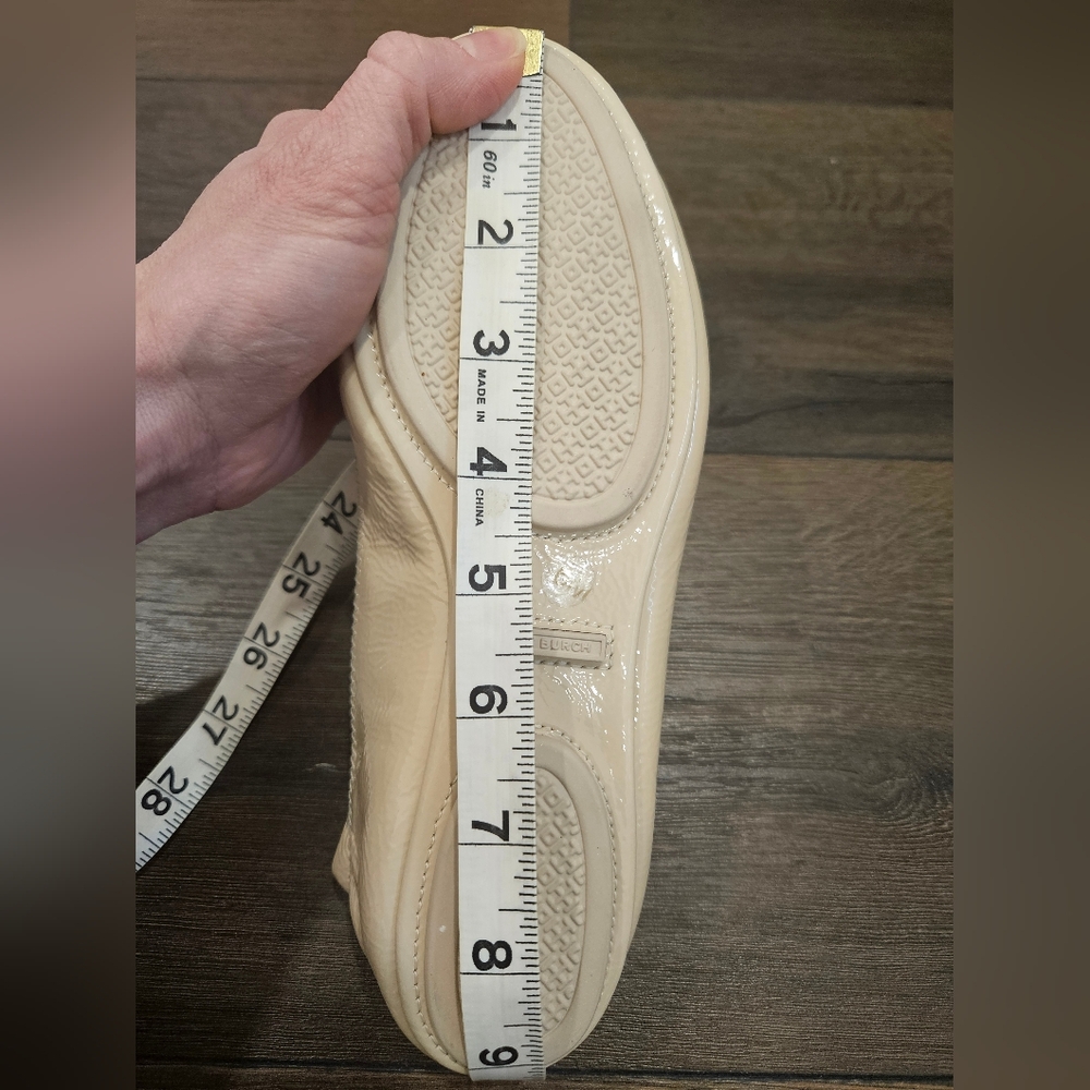 SOLD‼️NWOT Tory Burch Minnie Travel Ballet Flat, Nude Patent Leather - Picture 11 of 15